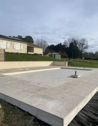 Pose de terrasse à Périgueux